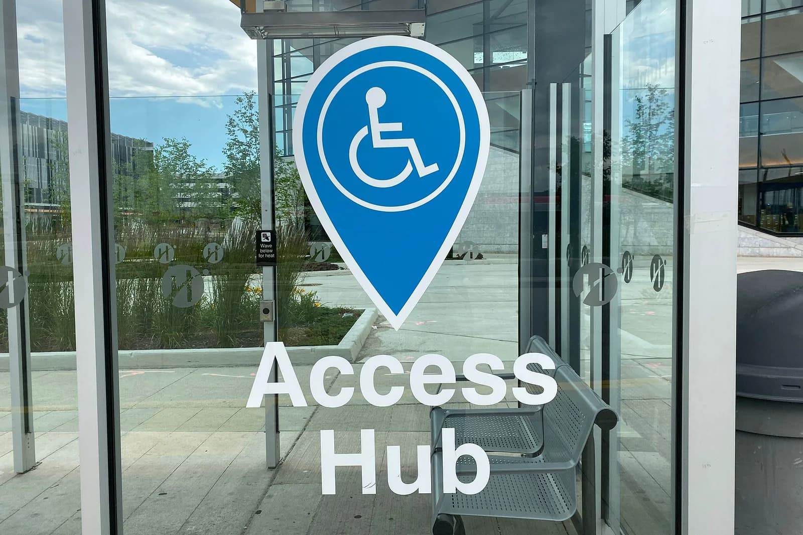 Modern & Accessible — Canadian bus shelter
