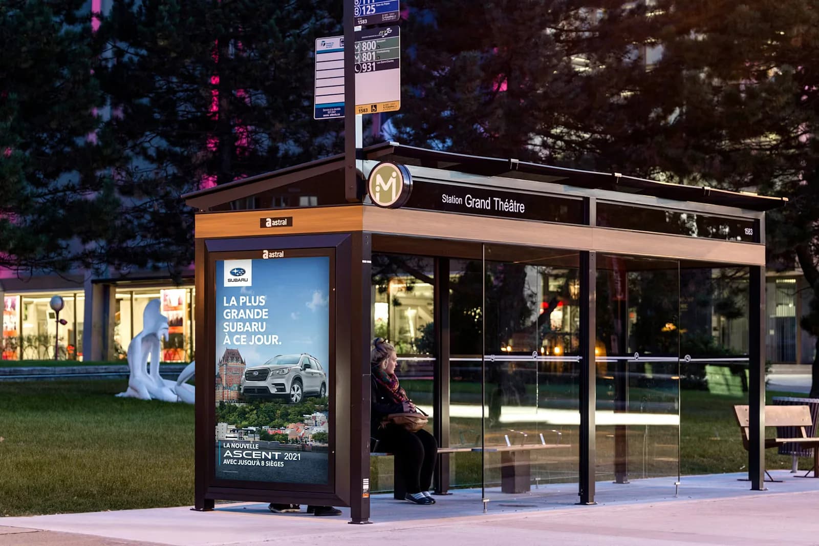 Advertising Bus Shelters